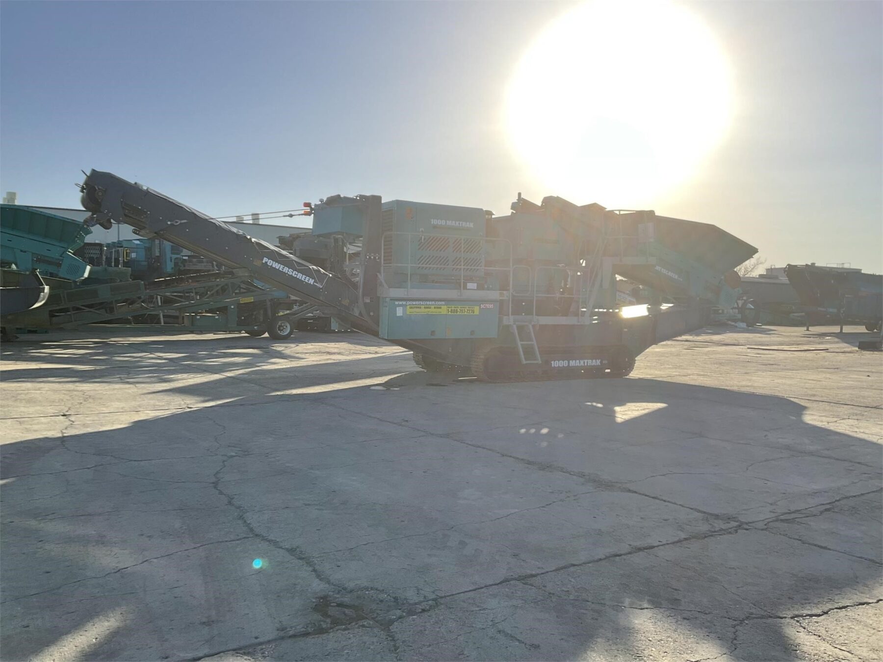 2018 Powerscreen 1000 Maxtrak Eq0000025 Powerscreen Of California 8985