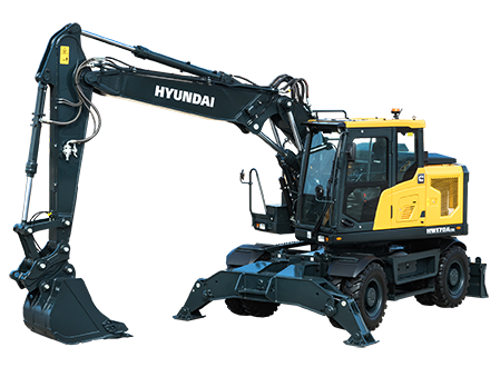 HW170A-CR Wheeled Excavator