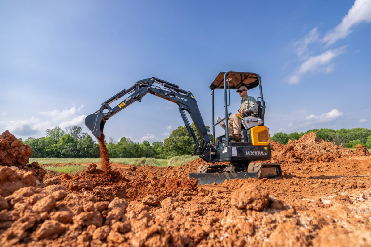 Hyundai Mini Excavator